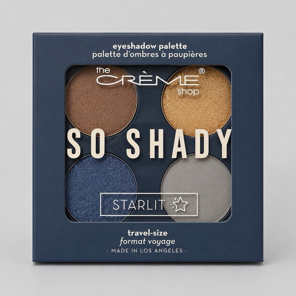 C0038-The Creme Shop So Shady Eyeshadow Palette Cream 006 4 Shades N